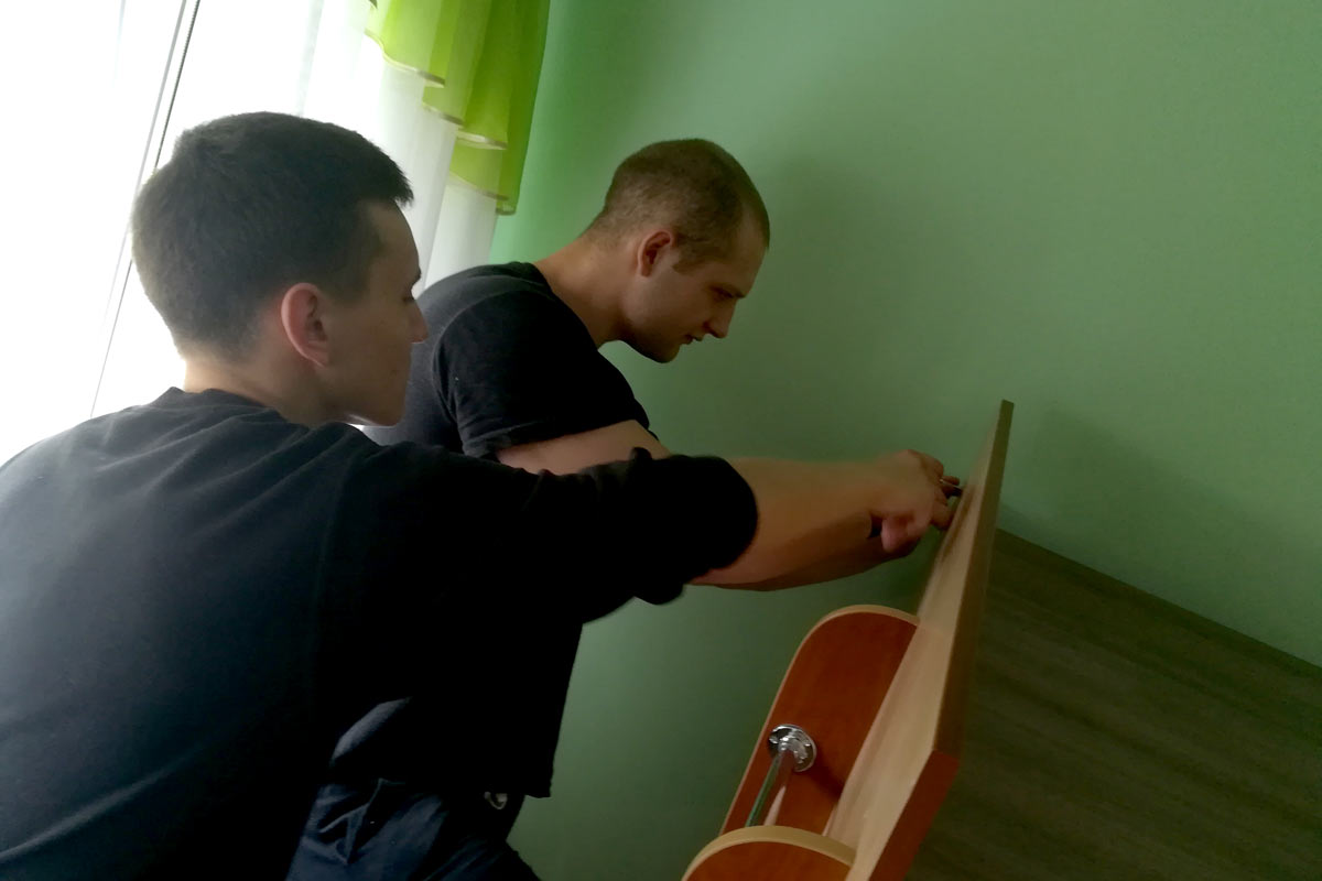 The faculty of correction started the school year with the helping for children