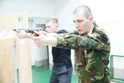 Students of the faculty of correction are participants in practical shooting competitions
